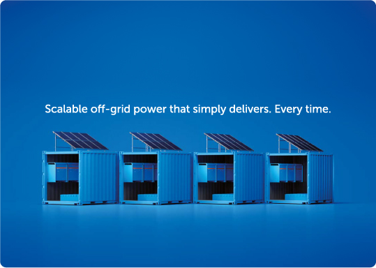 Victron off-grid microgrid — scalable containerised power